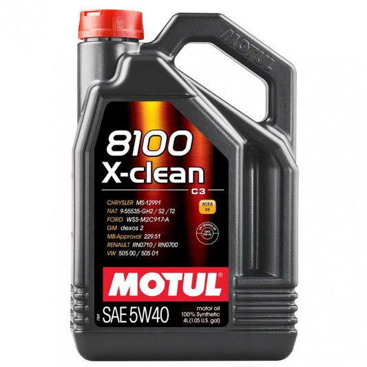 Motul 8100 X-clean 5W40 C3 4L